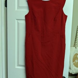 Anne Klein red dress